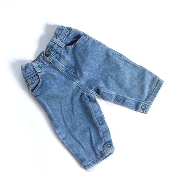 OshKosh B'gosh Other - Vintage Baby B'Gosh Light Wash Jeans 6-9 Months